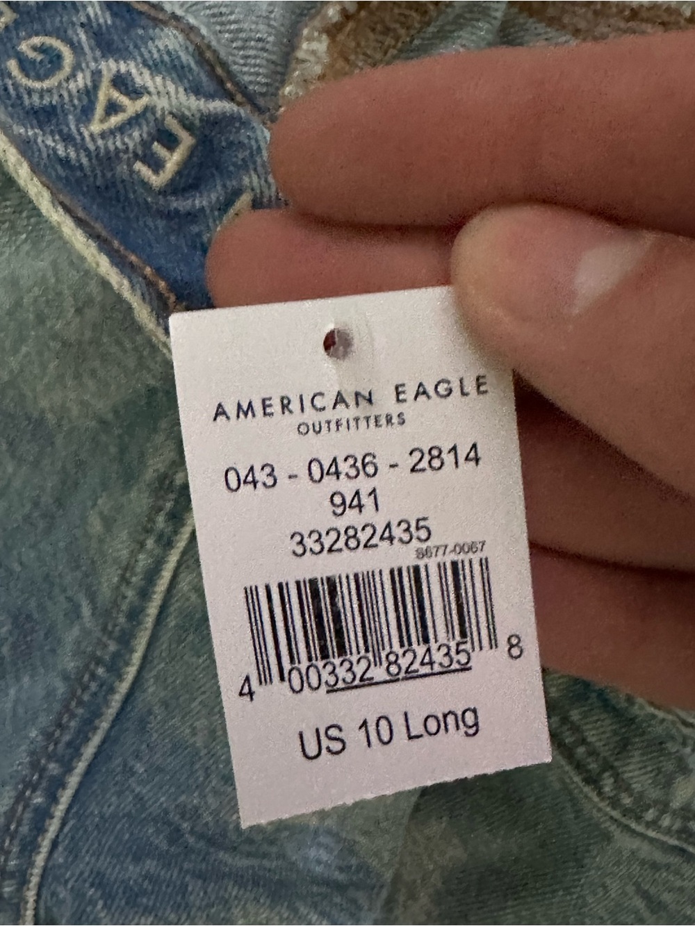 American eagle Distressed Light Blue Women's Ripped Jeans - Picture 4 of 4